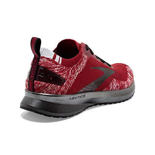Brooks Levitate 4 Men's Running Shoe - Red/Grey/Black