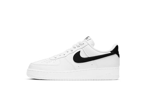 NIKE Men's Low-Top Basketball Sneakers, Black/White, Size 9.5