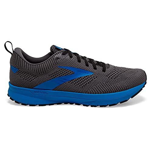Brooks Revel 5 Black/Grey/Blue Sneakers Size 11