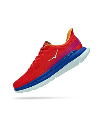 HOKA ONE ONE Men's M Mach 4 Red Sneakers - Size 11.5