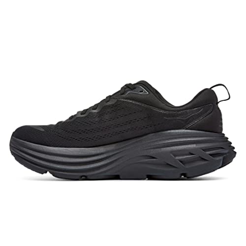 Hoka Bondi 8 Black Men's Running Shoes
