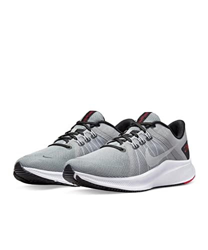 Nike Men's Quest 4 Running Shoes, Lt Smoke Grey/White-Black, 11 M US