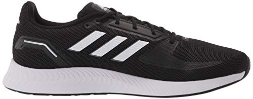 adidas Men's Runfalcon 2.0 Running Shoe (Black/White/Grey)