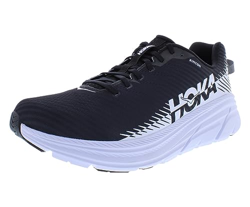 HOKA ONE ONE Rincon 3 Black/White Men's Size 13