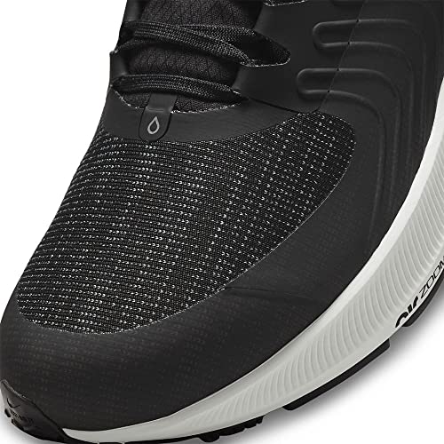 Nike Men's AIR Zoom Pegasus 38 Shield Shoes, Black/Platinum Tint, 9