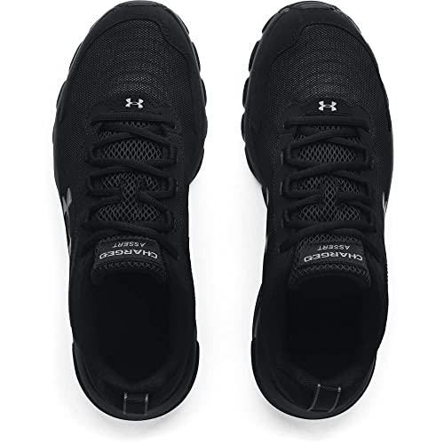 Under Armour Men's Black Charged Assert 9 Sneakers