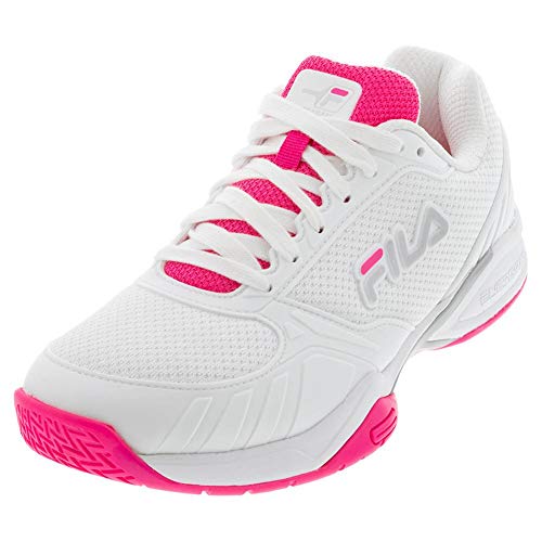 Fila Women's Volley Zone Sneakers - White/Kopk/White 7.5