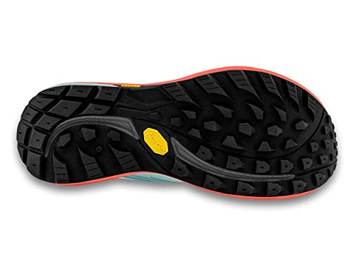 Topo Women's Trailventure 2 WP Running Shoes, Ice/Coral, 8.5