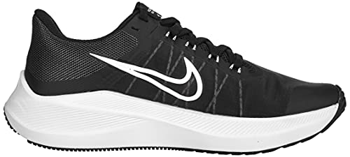 Nike Women's Winflo 8 Running Shoes, Black/Fireberry