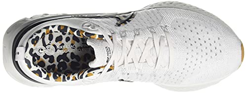 Nike Women's React Infinity 2 Running Shoe - Platinum Tint/Black/Wheat