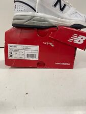 New Balance Men's 623 V3 Casual Comfort Cross Trainer, White/Navy, 12 X-Wide