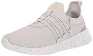 adidas Women's Puremotion Adapt Sneaker, Grey/White/Yellow, Size 8