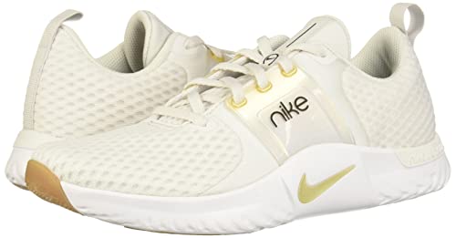 Nike Women's Renew in-Season Running Shoes, Platinum Tint/Metallic Gold Star, 8.5 M US