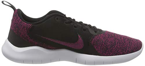 Nike Women's WMNS Flex Experience RN 10 Running Shoe, Black Fireberry Dk Smoke Grey Iron Grey, 7.5