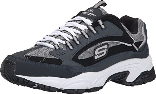 Skechers Men's Stamina Cutback Road Running Shoes, Navy/Black
