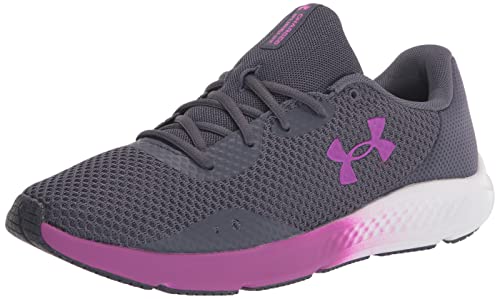 Under Armour Women's Charged Pursuit 3 --Steel/Strobe, 10.5