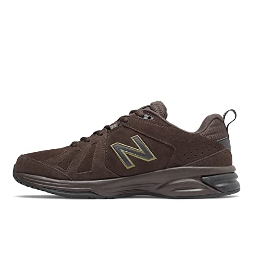 New Balance Men's Sneaker Fitness Shoes, Barrel Brown, 8.5 Wide