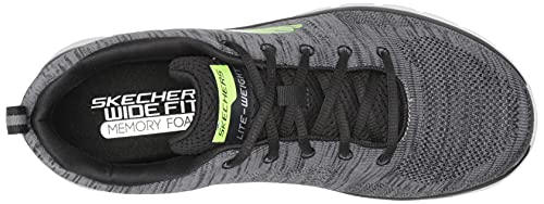 Skechers Front Runner Men's Sneaker - Charcoal/Black- 11 Wide