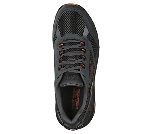Skechers Altitude-Trail Sneaker, Charcoal/Orange/Black, 10.5