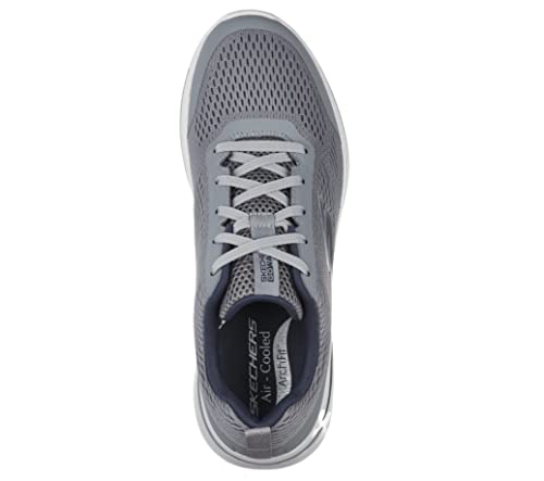 Skechers Men's Arch Fit Athletic Sneaker, Grey/Navy
