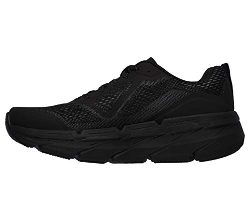 Skechers Men's Max Cushioning Premier Vantage-Performance Walking & Running Shoe Sneaker, Black/Charcoal, 10.5