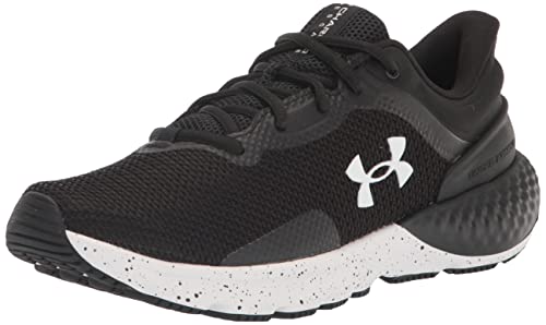 Under Armour Women's Charged Escape 4 Sneakers, Black/White, Size 8