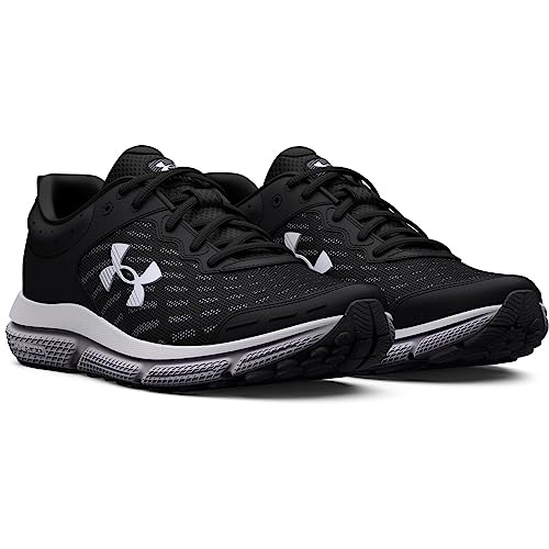 Under Armour Men's Charged Assert 10 - Black/White (Size 12)