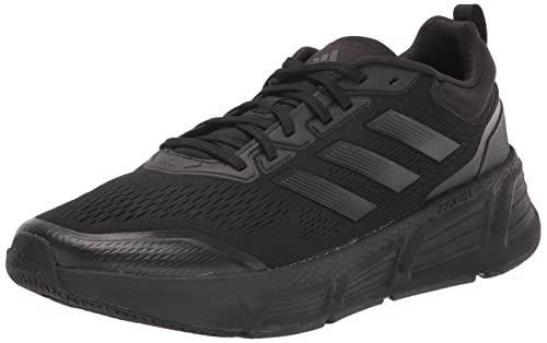 adidas Men's Questar Running Shoe - Black/Grey, Size 9