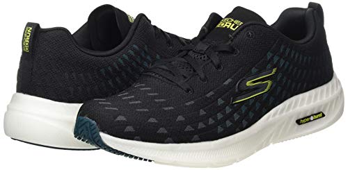 Skechers Hyper Burst-Solar Men's Running Shoes Black-Blue
