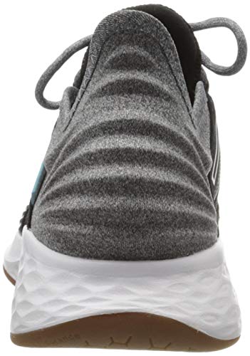 New Balance Women's Fresh Foam Roav V1 Sneaker, Black/Light Aluminum, 8.5 M US