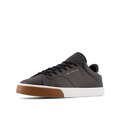 New Balance Men's CT210 V1 Sneaker, Black/White/Gum, 12