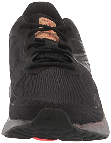 New Balance Men's Fresh Foam Arishi V4 Running Shoe, Black/Magnet/Electric Red, 11