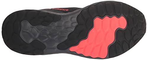 New Balance Men's Fresh Foam Arishi V4 Running Shoe, Black/Magnet/Electric Red, 11