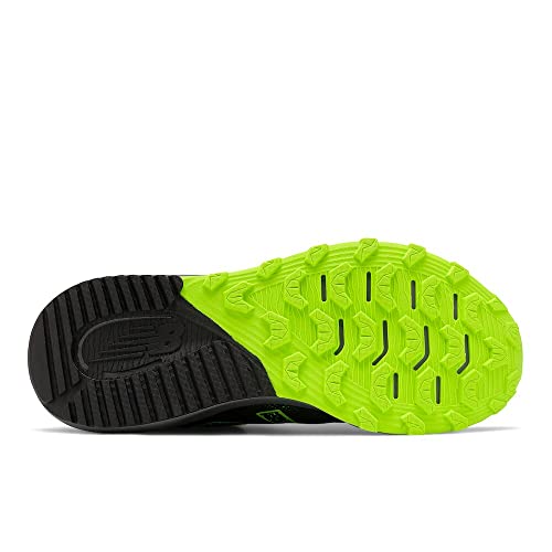 New Balance Men's Nitrel V4 Black/Lime Running Shoe 10 XW US