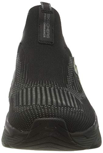 Skechers Max Elite Slip-On Shoes, Black/Lime, Size 9