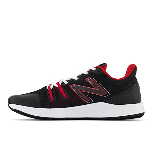New Balance Men's Trnr V1 Cross Trainer, Black/Team Red, 12
