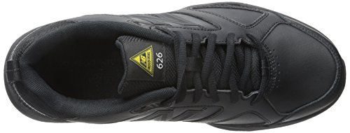 New Balance Men's Slip Resistant 626 V2 Industrial Shoe, Black, 10.5