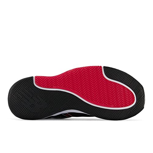 New Balance Men's Trnr V1 Cross Trainer, Black/Team Red, 12