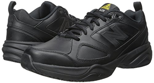New Balance Men's Slip Resistant 626 V2 Industrial Shoe, Black, 10.5