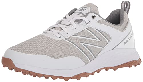 New Balance Men's Fresh Foam Contend Golf Shoe, White, 11 X-Wide