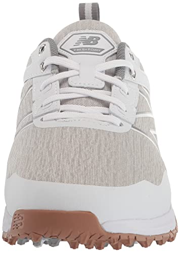 New Balance Men's Fresh Foam Contend Golf Shoe, White, 11 X-Wide