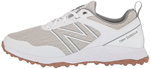 New Balance Men's Fresh Foam Contend Golf Shoe, White, 11 X-Wide