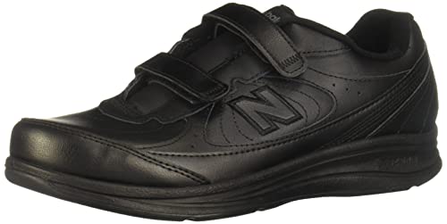 New Balance Men's 577 V1 Hook and Loop Shoe, Black, 10.5 Wide