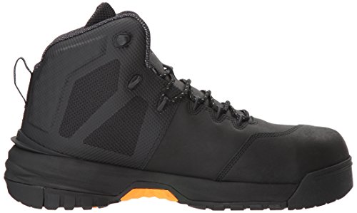 New Balance mens Composite Toe 989 V1 Industrial Shoe, Black/Black, 12 Wide US