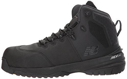 New Balance mens Composite Toe 989 V1 Industrial Shoe, Black/Black, 12 Wide US