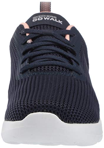 Skechers Go Walk Joy - 15641 Sneaker: Navy/Pink - 8.5 US