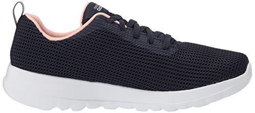 Skechers Go Walk Joy - 15641 Sneaker: Navy/Pink - 8.5 US