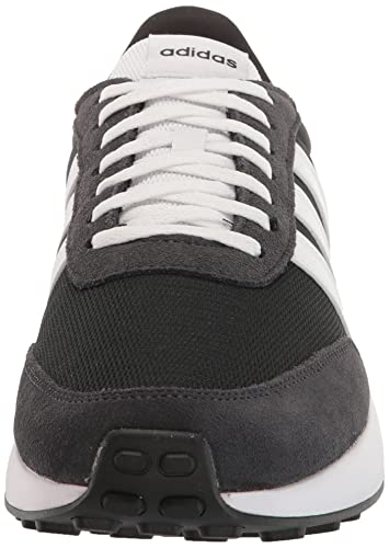 adidas Men's 70s Running Shoe, Black/White/Carbon, Size 9.5