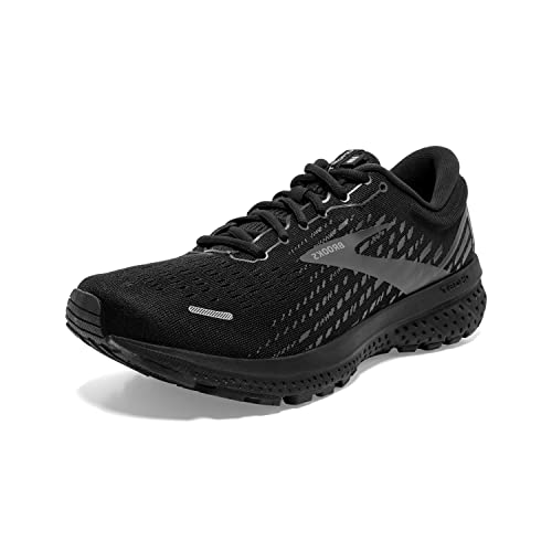 Brooks Ghost 13 Men's Black Running Sneaker - 8.5