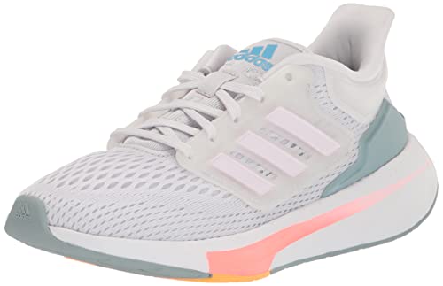 Adidas EQ21 Running Shoe - Women's Dash Grey/Almost Pink/Acid Red